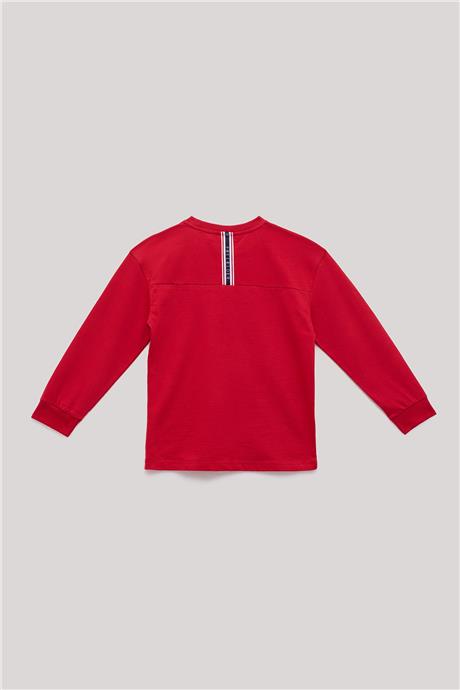 Nebbati Erkek Çocuk Kırmızı T-Shirt