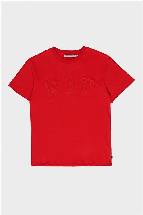 Nebbati Erkek Çocuk Kırmızı T-Shirt