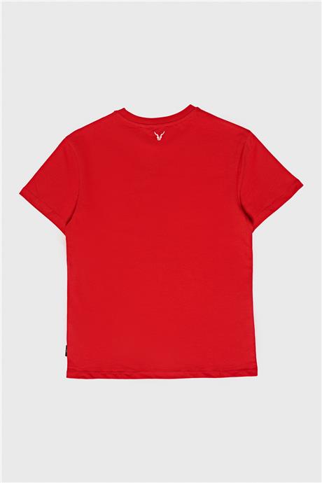 Nebbati Erkek Çocuk Kırmızı T-Shirt
