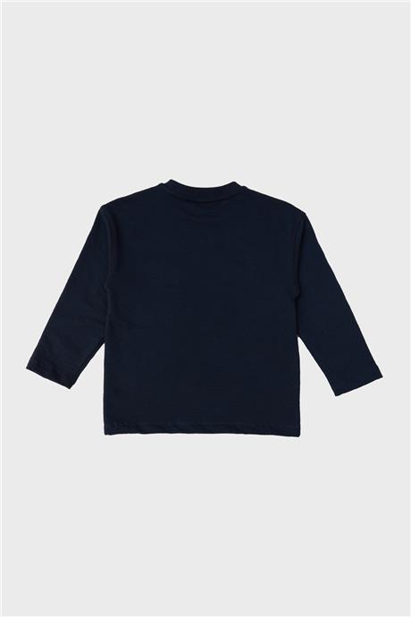 Nebbati Erkek Çocuk Lacivert Sweatshirt