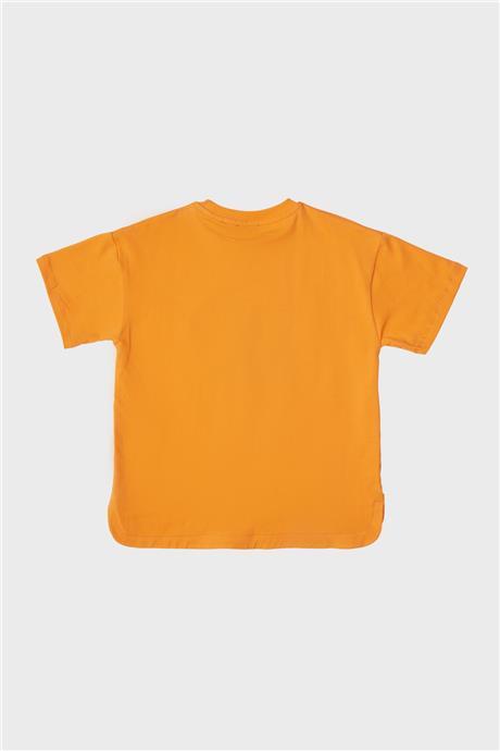 Nebbati Erkek Çocuk Oranj T-Shirt