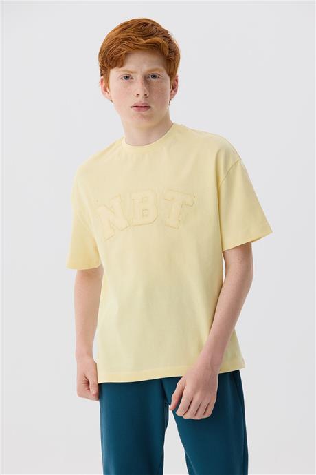 Nebbati Erkek Çocuk Sarı T-Shirt