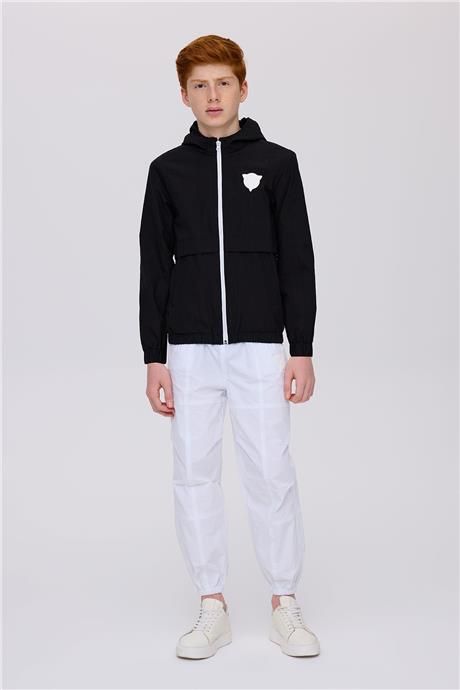 Nebbati Boy Black RaincoatNebbati Boy Black Raincoat