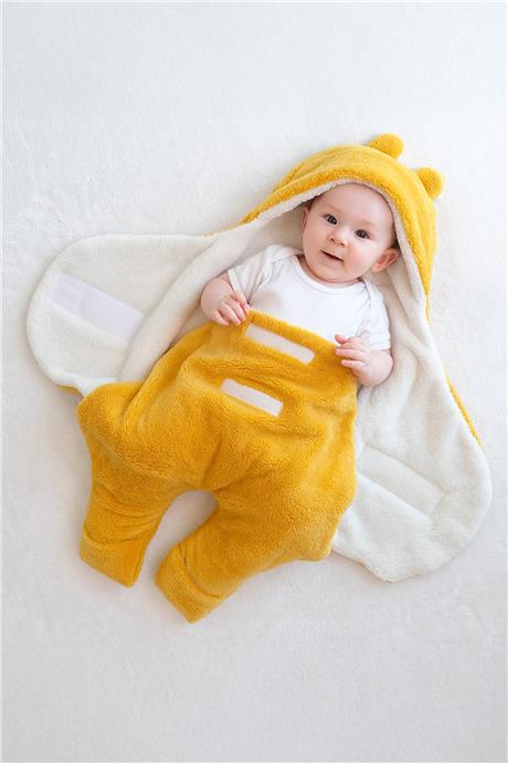 Owli Unisex Hardal Dış KundakOwli Unisex Hardal Dış Kundak