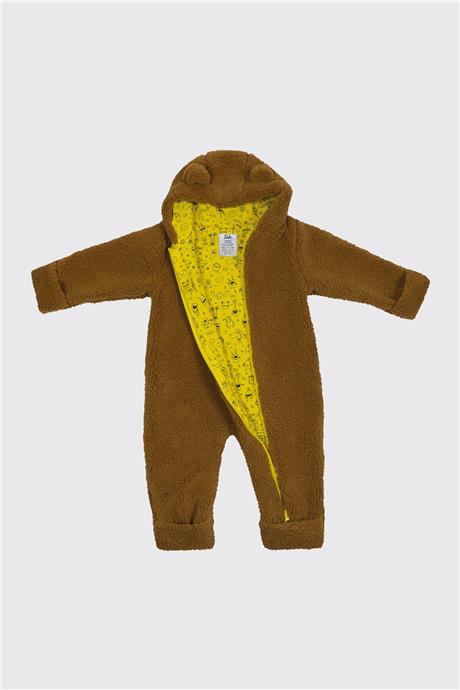 Owli Unisex Kahverengi Dış Tulum