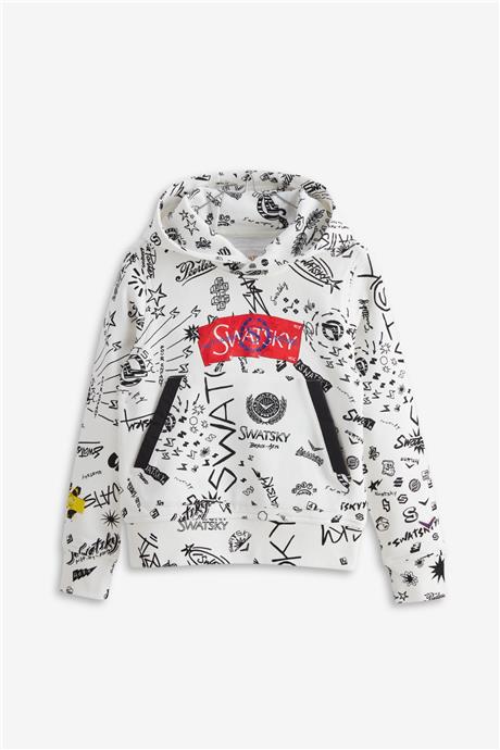 Swatsky Erkek Çocuk Desenli Sweatshirt