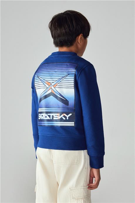 Swatsky Erkek Çocuk Saks Sweatshirt