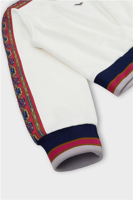 Swatsky Kız Çocuk Kırık Beyaz Sweatshirt