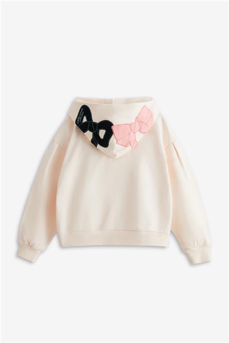 Swatsky Kız Çocuk Krem Sweatshirt