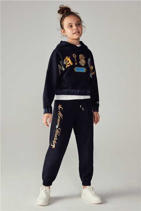 Swatsky Kız Çocuk Lacivert Sweatshirt
