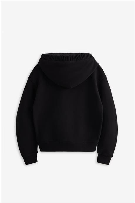 Swatsky Kız Çocuk Siyah Sweatshirt
