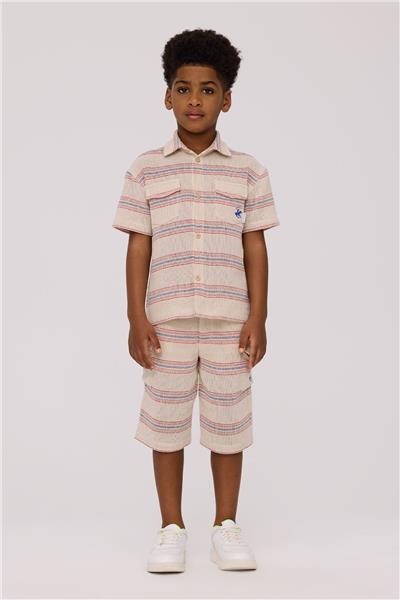 Beverly Hills Polo Club Boy Striped ShirtBeverly Hills Polo Club Boy Striped Shirt