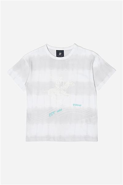 Beverly Hills Polo Club Erkek Çocuk Gri T-Shirt