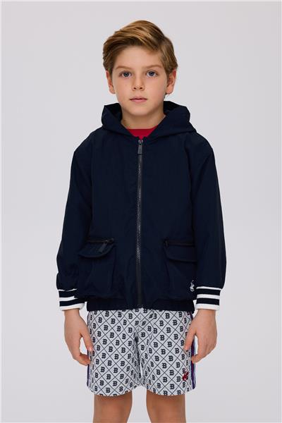 Beverly Hills Polo Club Boy Navy Blue RaincoatBeverly Hills Polo Club Boy Navy Blue Raincoat