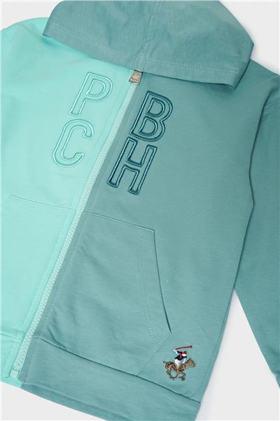 Beverly Hills Polo Club Erkek Çocuk Mavi Eşofman Üstü