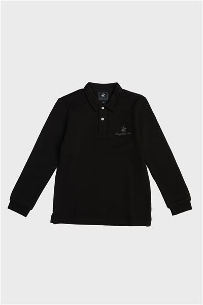 Beverly Hills Polo Club Erkek Çocuk Siyah T-Shirt