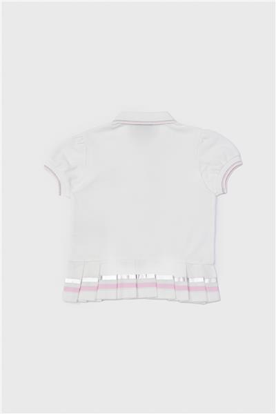 Beverly Hills Polo Club Kız Çocuk Beyaz T-Shirt