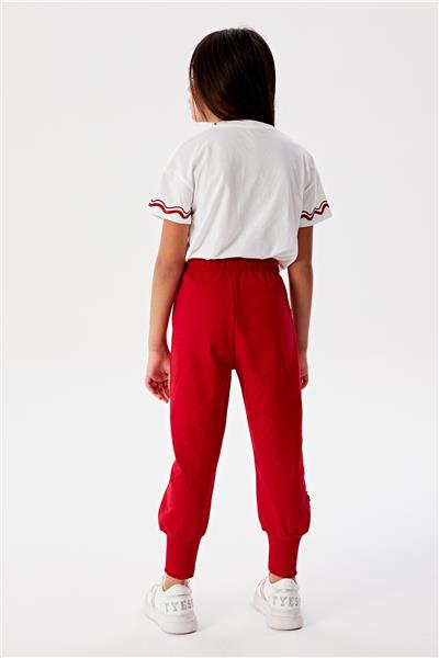 Beverly Hills Polo Club Kız Çocuk Beyaz T-Shirt