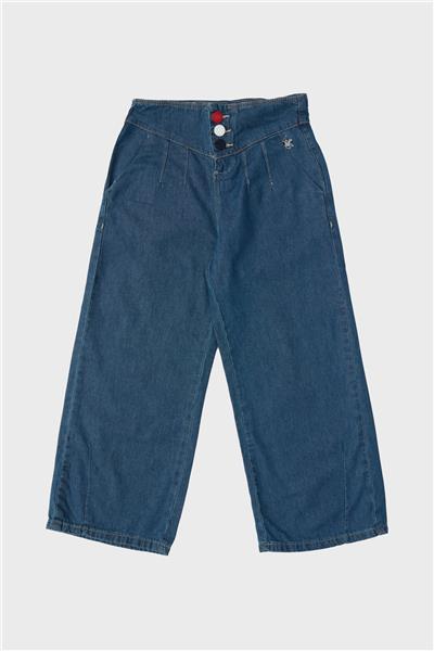 Beverly Hills Polo Club Kız Çocuk Denim Pantolon