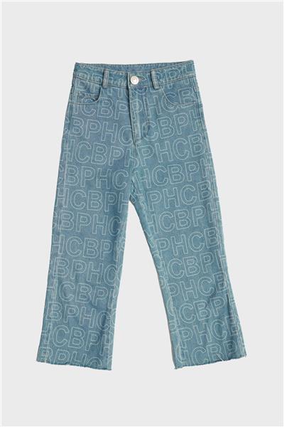 Beverly Hills Polo Club Kız Çocuk Denim Pantolon