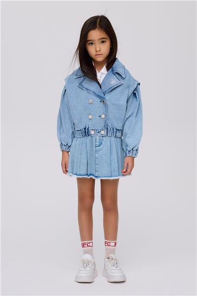 Beverly Hills Polo Club Kız Çocuk Denim CeketBeverly Hills Polo Club Kız Çocuk Denim Ceket
