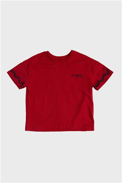 Beverly Hills Polo Club Kız Çocuk Kırmızı T-Shirt