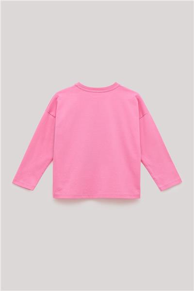 Beverly Hills Polo Club Kız Çocuk Pembe T-Shirt