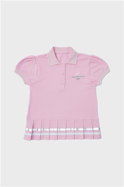Beverly Hills Polo Club Kız Çocuk Pembe T-Shirt