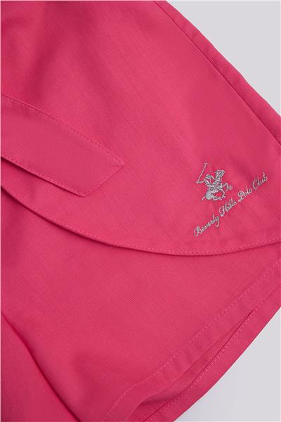 Beverly Hills Polo Club Kız Çocuk Pembe ŞortBeverly Hills Polo Club Kız Çocuk Pembe Şort