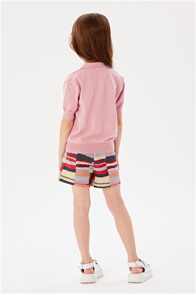 Beverly Hills Polo Club Kız Çocuk Pembe T-Shirt