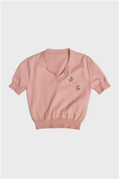 Beverly Hills Polo Club Kız Çocuk Pembe T-Shirt