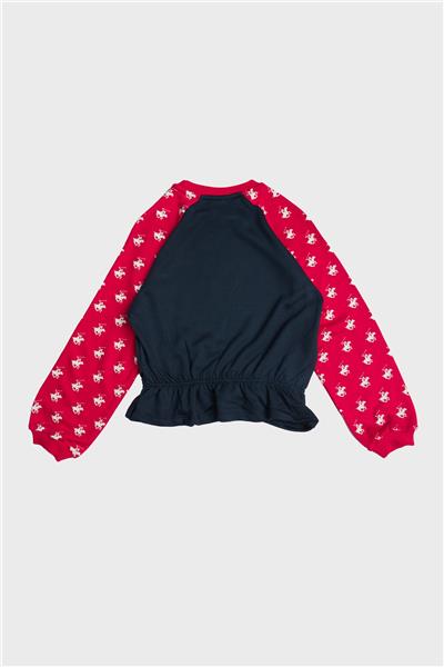 Beverly Hills Polo Club Kız Çocuk Renkli Sweatshirt