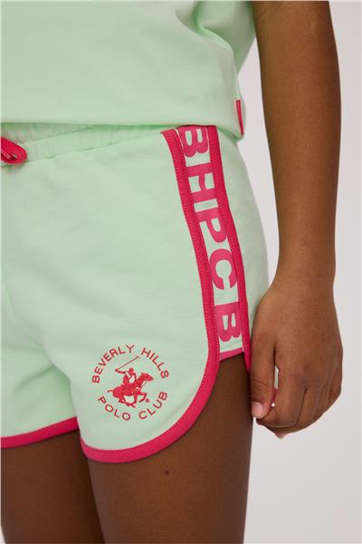 Beverly Hills Polo Club Kız Çocuk Yeşil ŞortBeverly Hills Polo Club Kız Çocuk Yeşil Şort
