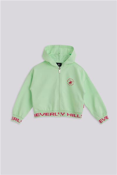 Beverly Hills Polo Club Kız Çocuk Yeşil Eşofman ÜstüBeverly Hills Polo Club Kız Çocuk Yeşil Eşofman Üstü