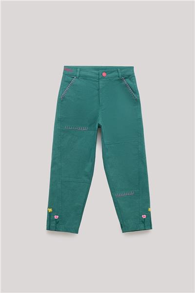 Beverly Hills Polo Club Kız Çocuk Yeşil Pantolon