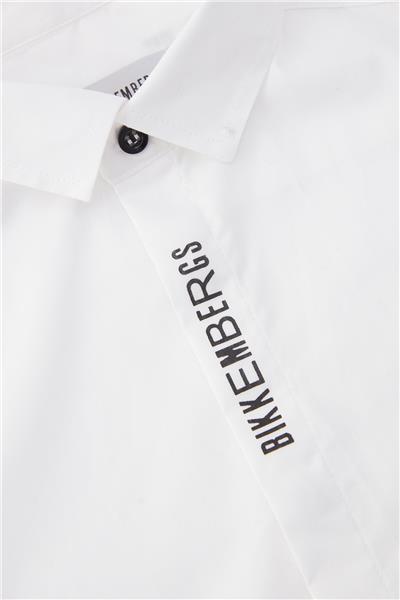 Bikkembergs Erkek Çocuk Beyaz Gömlek