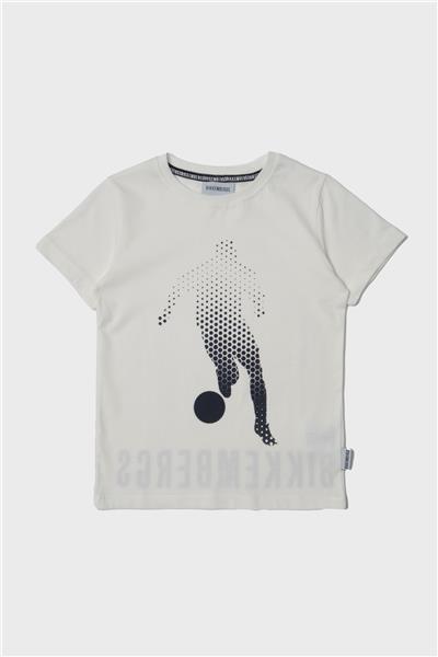 Bikkembergs Erkek Çocuk Beyaz T-Shirt