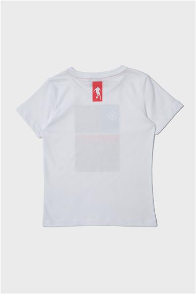 Bikkembergs Erkek Çocuk Beyaz T-Shirt