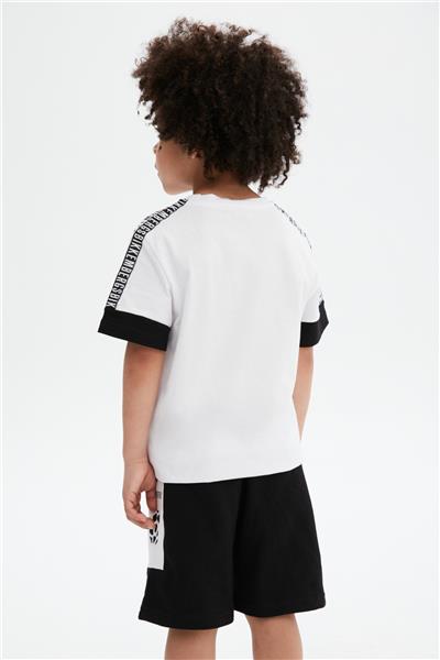 Bikkembergs Erkek Çocuk Beyaz T-Shirt