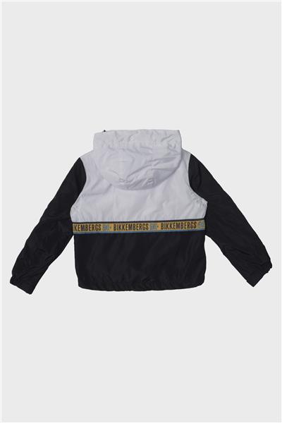 Bikkembergs Erkek Çocuk Beyaz Yağmurluk