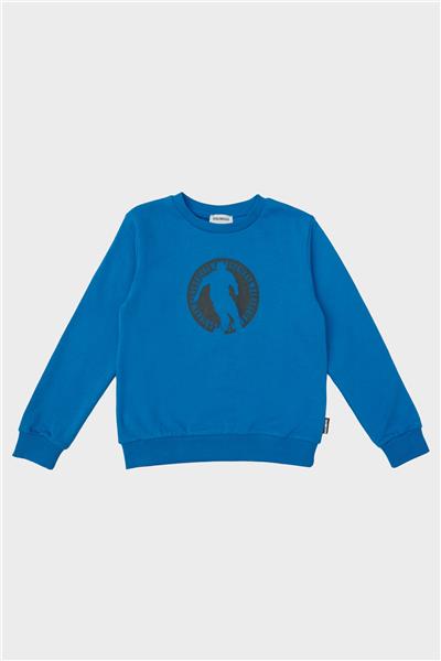 Bikkembergs Erkek Çocuk Mavi Sweatshirt