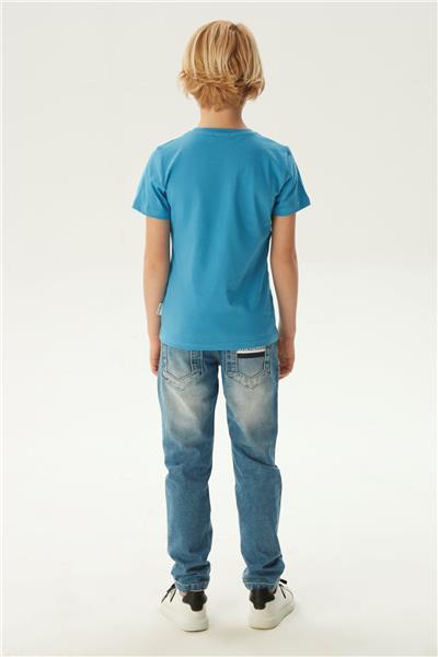 Bikkembergs Erkek Çocuk Mavi T-Shirt