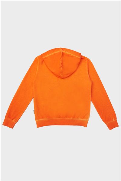 Bikkembergs Erkek Çocuk Oranj Sweatshirt