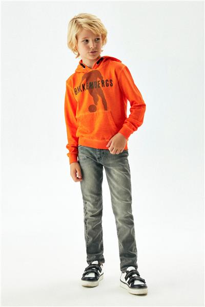 Bikkembergs Erkek Çocuk Oranj Sweatshirt