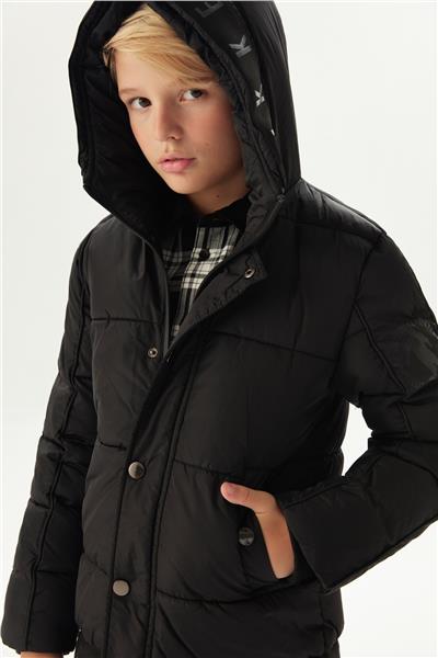 Bikkembergs Erkek Çocuk Siyah Mont