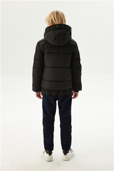 Bikkembergs Erkek Çocuk Siyah Mont