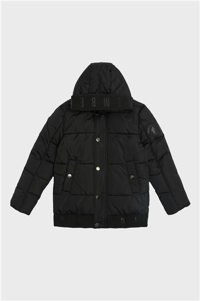 Bikkembergs Erkek Çocuk Siyah Mont