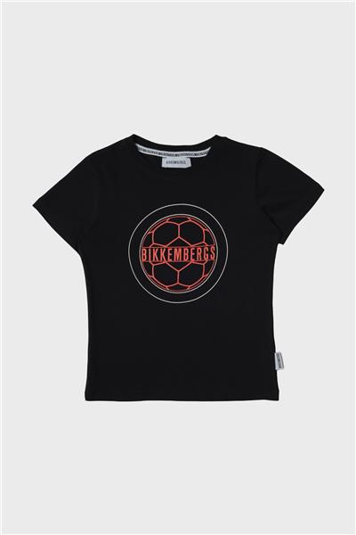 Bikkembergs Erkek Çocuk Siyah T-Shirt