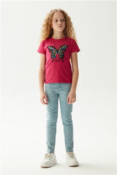 Fracomina Kız Çocuk Fuşya T-Shirt