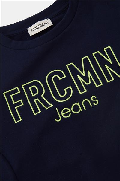 Fracomina Kız Çocuk Lacivert Sweatshirt